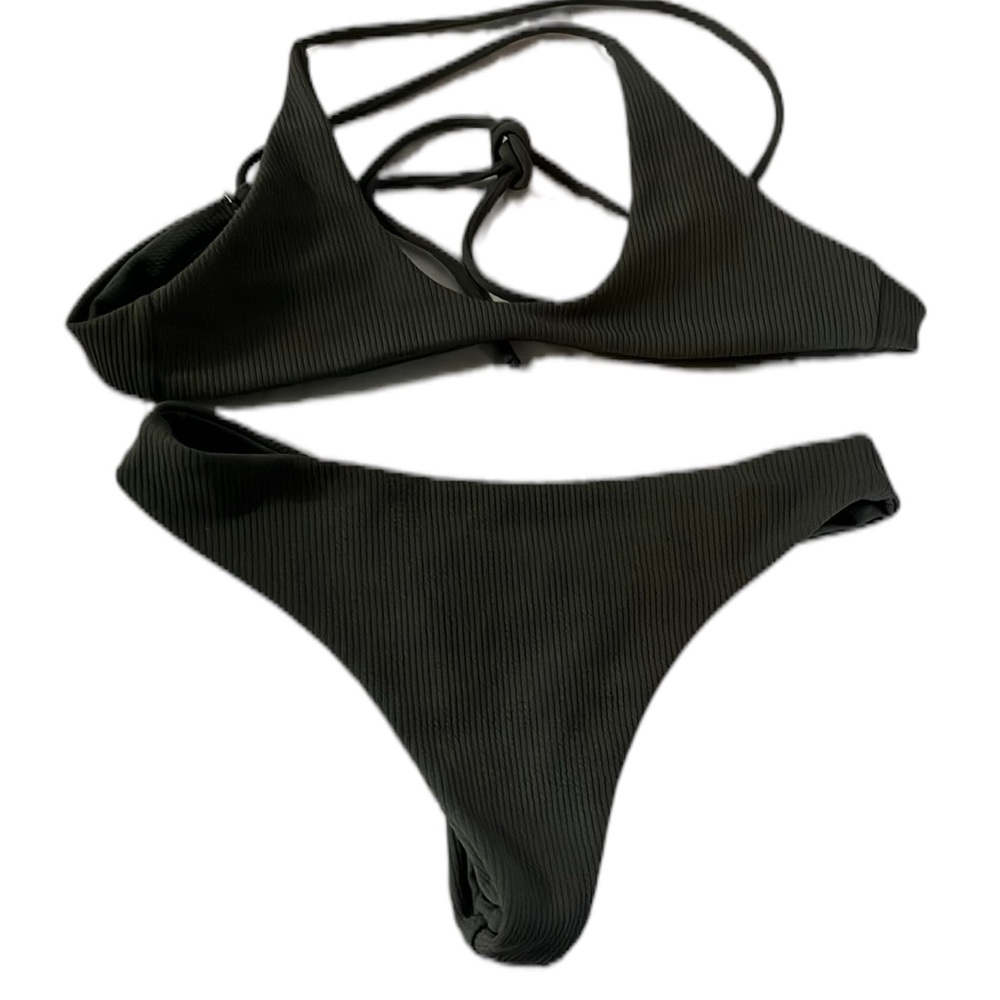 ✨ZAFUL✨ Grey thong bikini